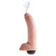 Gode Ejaculateur 22,9 cm Squirting King Cock Rose